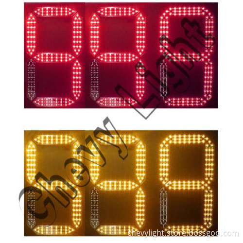 3 Digits Tri-Color LED Countdown Timer